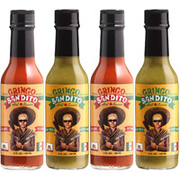Gringo Bandito Hot Sauce, Variety Pack, 5 Oz (Pack Of 4)