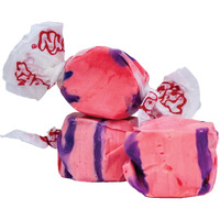 Taffy Town Saltwater Taffy- Pomegranate | Gourmet Taffy| Nougat-Style Candy| Soft & Delicious| Sumer Snack Treats| Party Good Candies| 2.5Lbs