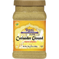Rani Coriander Ground Powder (Indian Dhania) Spice 32Oz (2Lb) 908G Pet Jar ~ All Natural | Salt-Free | Vegan | No Colors | Gluten Friendly | Non-Gmo | Kosher | Indian Origin