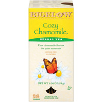 Bigelow Cozy Chamomile Tea Bags, Box Of 28