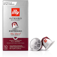 Illy Espresso Intenso Coffee, Classic Roast (Medium Roast) (100-Count Single Serve Capsules, Compatible With Nespresso Original Line System Coffee Machines)