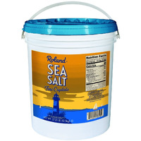 Roland Foods Sea Salt, Fine Crystal, Specialty Imported Food, 27.55-Pound Bucket