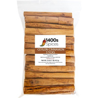 1Lb Ceylon Cinnamon Sticks From Sri Lanka, True Cinnamon Stick, Canela Entera En Rama.