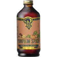 Portland Syrups Pumpkin Spice Syrup - Organic Pumpkin & Ginger Coffee Syrup For Lattes, Mocktails, & Baking - Rich Flavor - Organic Cane Sugar - Natural Ingredients - 12 Oz Bottle, 12 Servings