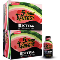 5-Hour Energy Shot, Extra Strength Watermelon 1.93 Oz, 24 Count