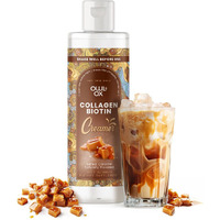 Owl & Ox Collagen Coffee Creamer With Biotin Healthy Hair, Skin And Nails | Liquid Blend, Gluten Free, Sugar Free, Dairy Free, & Keto Friendly | Salted Caramel | 30 Servings
