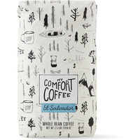 Mt. Comfort Coffee El Salvador Medium Roast, 2.5Lb - Flavor Notes Of Honey, Tangerine, & Chocolate - Sourced From Local, El Salvadorian Coffee Farms - Roasted Whole Bean