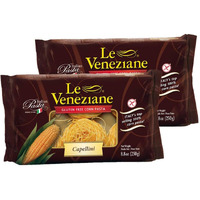 Le Veneziane Capellini- Gluten Free Pasta, 8.8 Ounce (Pack Of 2)