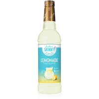 Jordan's Skinny Mixes Sugar Free Syrup, Lemonade Flavor, Fruit Flavored Water Enhancer, Drink Mix For Ice Tea, Lemonade & More, Low Calorie Flavoring, Keto Friendly, 25.4 Fl Oz, 1 Pack