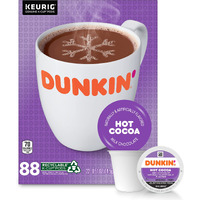 Dunkin' Milk Chocolate Hot Cocoa, 88 Keurig K-Cup Pods