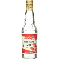 Sadaf Rose Water Glass Bottle, 10 Fl. Oz.