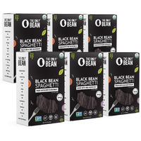 The Only Bean - Organic Black Bean Spaghetti Pasta - High Protein, Keto Friendly, Gluten-Free, Vegan, Non-Gmo, Kosher, Low Carb, Plant-Based Bean Noodles - 8 Oz (6 Pack)