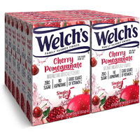 Welch's Singles To Go Water Drink Mix - Cherry Pomegranate Powder Stick Packets (12 Boxes With 6 Packets Each - 72 Total Servings)