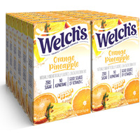 Welch's Singles To Go Water Drink Mix - Powder Sticks, 12 Boxes With 6 Packets Each - 72 Total Servings, Orange Pineapple, Pack Of 12