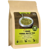 Fullchea - Yerba Mate Tea Bag, 40 Teabags, 3G/Bag - Unsmoked, Cultivated From Argentina - Rich In Antioxidants And Plant Nutrients