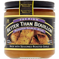 Better Than Bouillon Premium Roasted Garlic Base, Made With Seasoned Roasted Garlic, 38 Servings Per Jar, 8 Ounce (Pack Of 1)