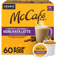Mccafe Cafe Styles Of Latin America Horchata Latte, Keurig Single Serve K-Cup Coffee Pods, 10 Count (Pack Of 6)