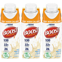 Boost Very High Calorie Nutritional Drink Vanilla 8 Fl Oz (Pack Of 3)