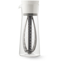 Chef'N Salad Dressing Mixer, Baking White/Vintage Indigo