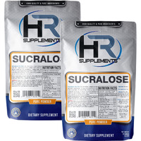 Hr Supplements Sucralose Powder | 250 Grams | Zero Calorie Sweetener & Keto Sugar Substitute | Hard Rhino
