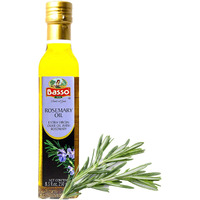 Rosemary Oil, Infused Premium Extra Virgin Olive Oil, 8.5 Fl Oz (250 Ml), Aromatic Essence, Enhance Flavor Perfect Finishing Oil, Cooking, Dipping, Dressing, And Tasting, Basso 1904