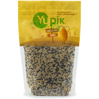 Yupik Organic Ancient Black Rice Mix, 2.2 Lb, Non-Gmo, Vegan, Kosher, Brown & Black Whole Grain Rice Blend, Salt-Free, Source Of Fiber, Easy Preparation, Ideal For Recipes, Side Dishes, Salads & More