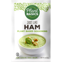Plant Basics - Plant Based Seasoning, Just Like Ham, 2 Ounce, Vegan, Gluten Free, Kosher, Non-Gmo