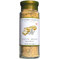 The Gourmet Collection Spice Blends Garlic Bread Spice Blend - Garlic Butter Seasoning For Cooking - Salt Free - Bread, Rice, Salad Dressing.