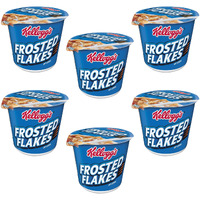 Kelloggs Products - Kelloggs - Breakfast Cereal, Frosted Flakes, Single-Serve 2.1Oz Cup, 6 Cups/Box - Sold As 1 Box - Individual Servings, Super-Size-To-Go Cups.