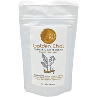 Saku Tea, Golden Chai Turmeric Latte Blend, Super Food Latte, 3Oz Bag