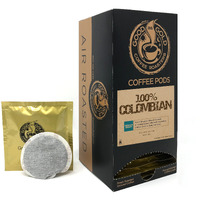 100% Colombian Coffee Pods - Good As Gold Coffee - (1 Box / 18 Coffee Pods)