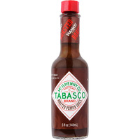 Tabasco Brand Roasted Pepper Sauce, Rich & Savory Hot Sauce, Glass Bottle, Made With Vine-Ripe Red Peppers, Fresh Garlic & Onions, Great On Sandwiches & More, 5 Fl Oz (Pack Of 1)