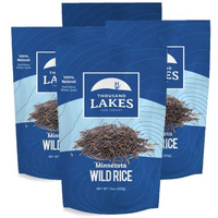 Thousand Lakes Minnesota Grown Wild Rice - 4-Pack 15 Ounces (3.75 Pounds Total) | 100% Wild Rice | All Natural