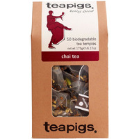 Teapigs Chai Tea Bags Made With Whole Leaves 50 Count (Pack Of 1)