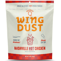 Kosmos Q Nashville Hot Wing Dust, Dry Bbq Rub Spice, 5 Ounces