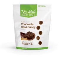 Dr. Johns Sugar Free Candy, Healthy Hard Candy With Zero Sugar, Low Calorie Snacks, Keto Friendly, Vegan, Gluten Free, Chocolate Flavor, 100 Count, 1 Lb