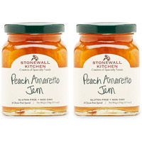 Stonewall Kitchen Peach Amaretto Jam, 12.5 Ounces (Pack Of 2)
