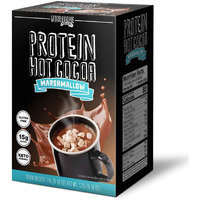 Protein Hot Chocolate, Keto Hot Chocolate Mix, Low Carb Hot Cocoa, 15G Protein, 2G Net Carbs, Low In Sugar, Instant Hot Coco, 7 Individual Macro-Controlled Packages (Marshmallow, 3 Pack)