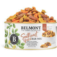 Belmont Peanuts Southwest Spice Bar Mix, 18 Oz (1 Pack) - Virginia Peanuts, Buffalo Nuts, Everything Sticks, Smoked Almonds And Guacamole Bits - Simple Ingredients, No Preservatives, Hand Seasoned