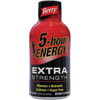 5-Hour Energy Extra Strength Beverage, Black, Berry, 46.32 Fl Oz