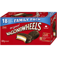 Dare Wagon Wheels Original Cookies, 630G/22.2 Oz, Box, 18 Pack, Peanut-Free