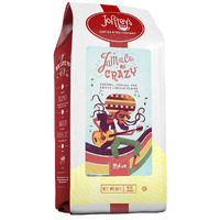 Joffrey's Coffee - Jamaican Me Crazy, Flavored Coffee, Artisan Medium Roast, Arabica Coffee Beans, Caramel, Vanilla, & Coffee Liqueur Flavor, Gluten-Free, Kosher, No Sugar (Ground, 16 Oz)