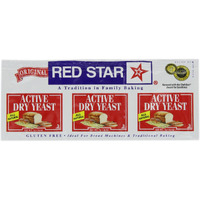 Red Star Dry Yeast 3 Pack, Gluten Free,0.25 Ounce (Pack Of 27)