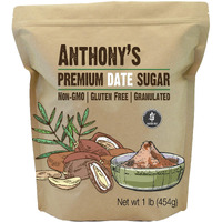Anthony's Date Sugar, 1 Lb, Gluten Free, Non Gmo, Vegan, Granulated