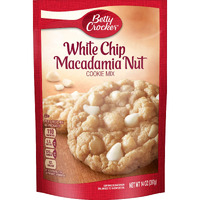 Betty Crocker Cookie Mix White Chip Macadamia Nut, 14 Oz (Pack Of 6)