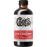 Cook's, Strawberry Extract For Baking, Preserves, Syrup, Cookies, Cakes, 4 Oz