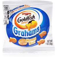 Pepperidge Farm Goldfish Whole Grain Grahams, Honey Bun, 1 Oz, Pack Of 300