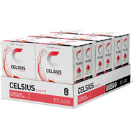 Celsius Sparkling Watermelon, Functional Essential Energy Drink 12 Fl Oz (Pack Of 24)