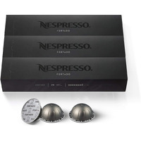Nespresso Capsules Vertuo, Fortado Gran Lungo Americano, Dark Roast Espresso Coffee, 30 Count Coffee Pods, Brews 5.0Oz.
