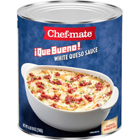 Chef-Mate Que Bueno White Queso And Nacho Cheese Sauce, Canned Food, 6 Lb. 10 Oz (#10 Bulk Can)